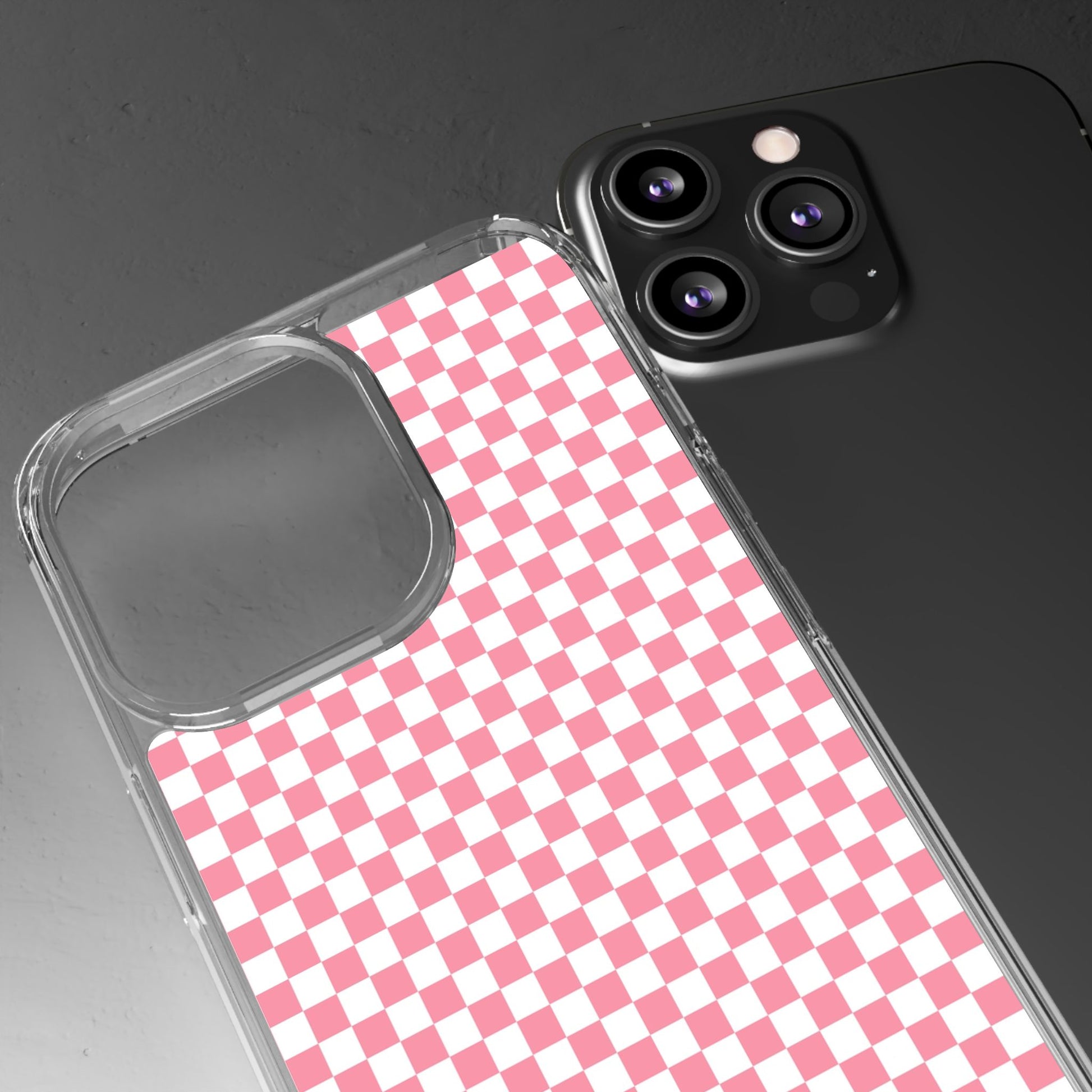 Brigandine Checkered Scene Clear Cases, Artsulli - Art is Long, Life is Short, Phone Case, , , , , , , 