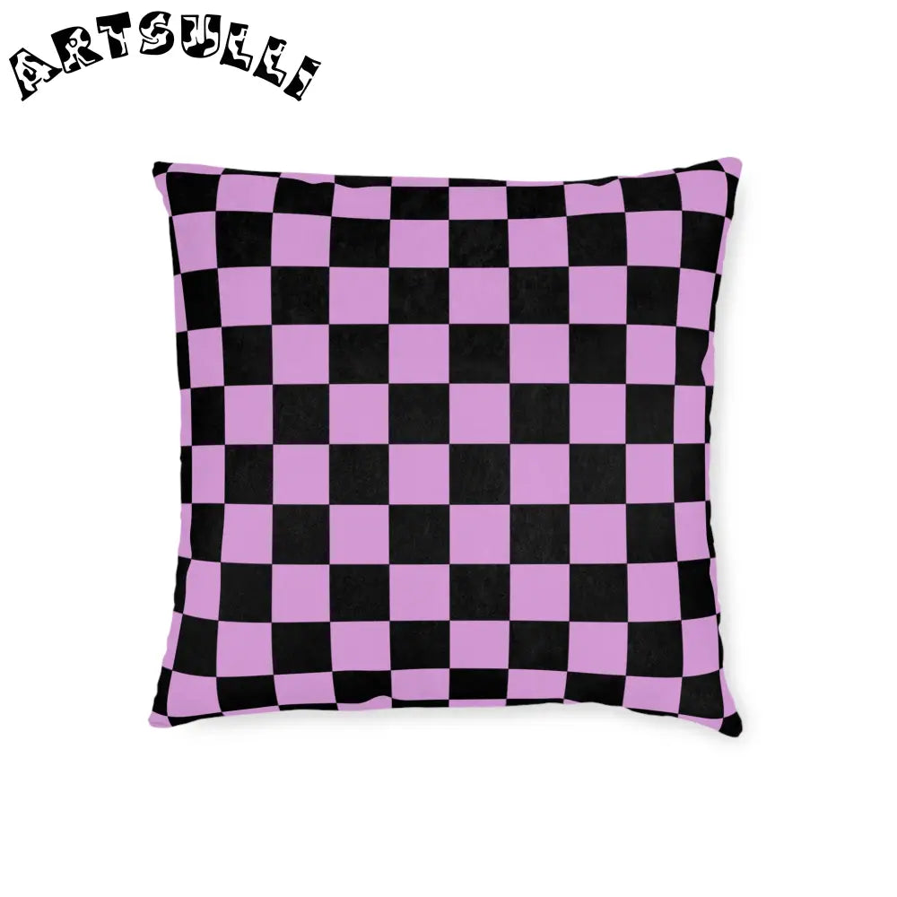 JAKKOUTTHEBXX Pixel Punk Vision Square Pillow JAKKOUTTHEBXX Artsulli