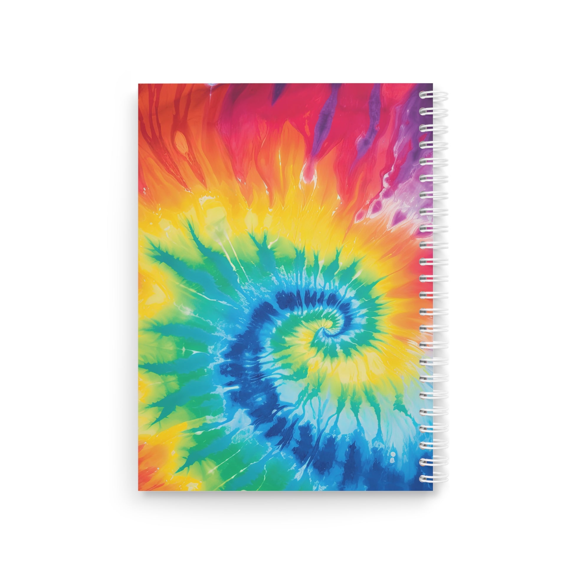 Tie Dye Spiral Notebook, Artsulli - Art is Long, Life is Short, Paper products, , , , , , , 