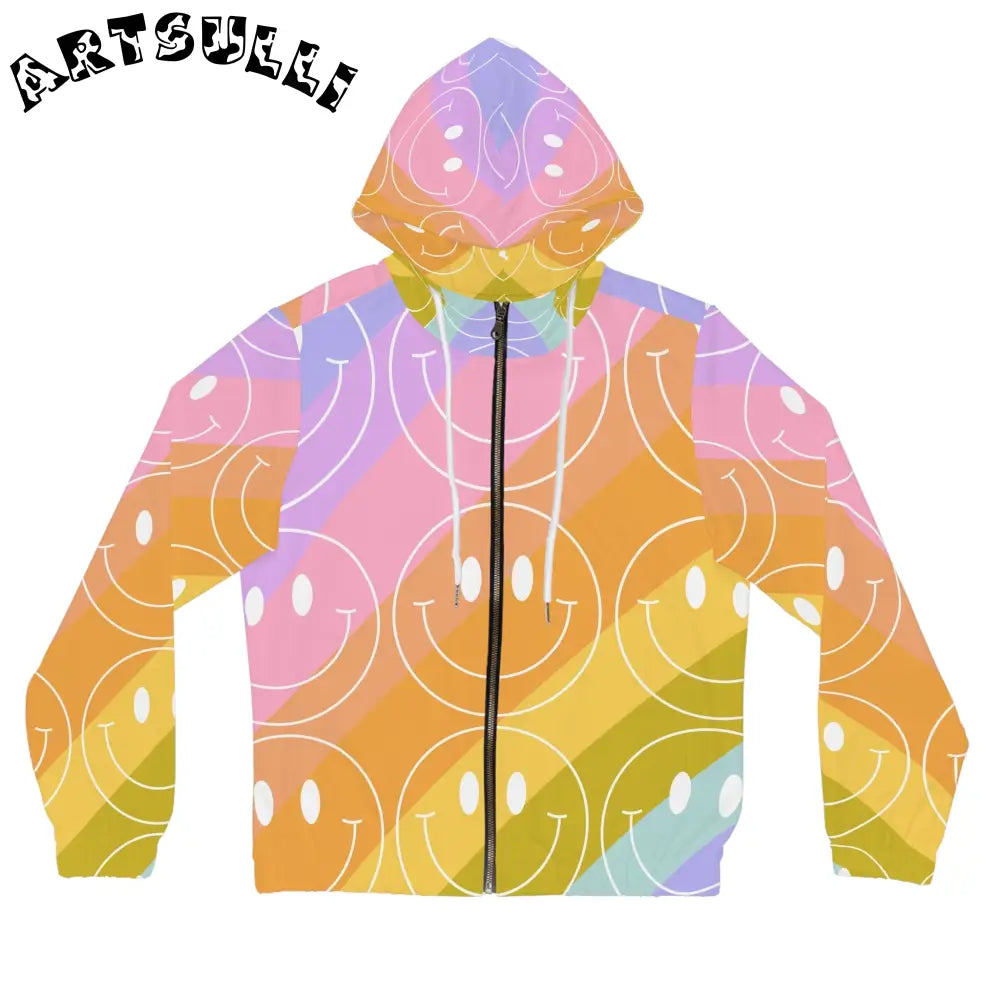 JAKKOUTTHEBXX Smiley Face x Rainbow Stripes Multi-Color Women’s