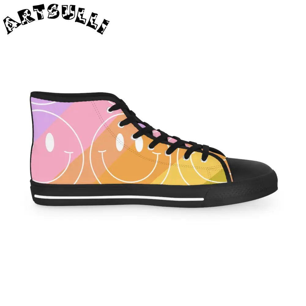 JAKKOUTTHEBXX Smiley Face x Rainbow Stripes Multi-Color Men’s High