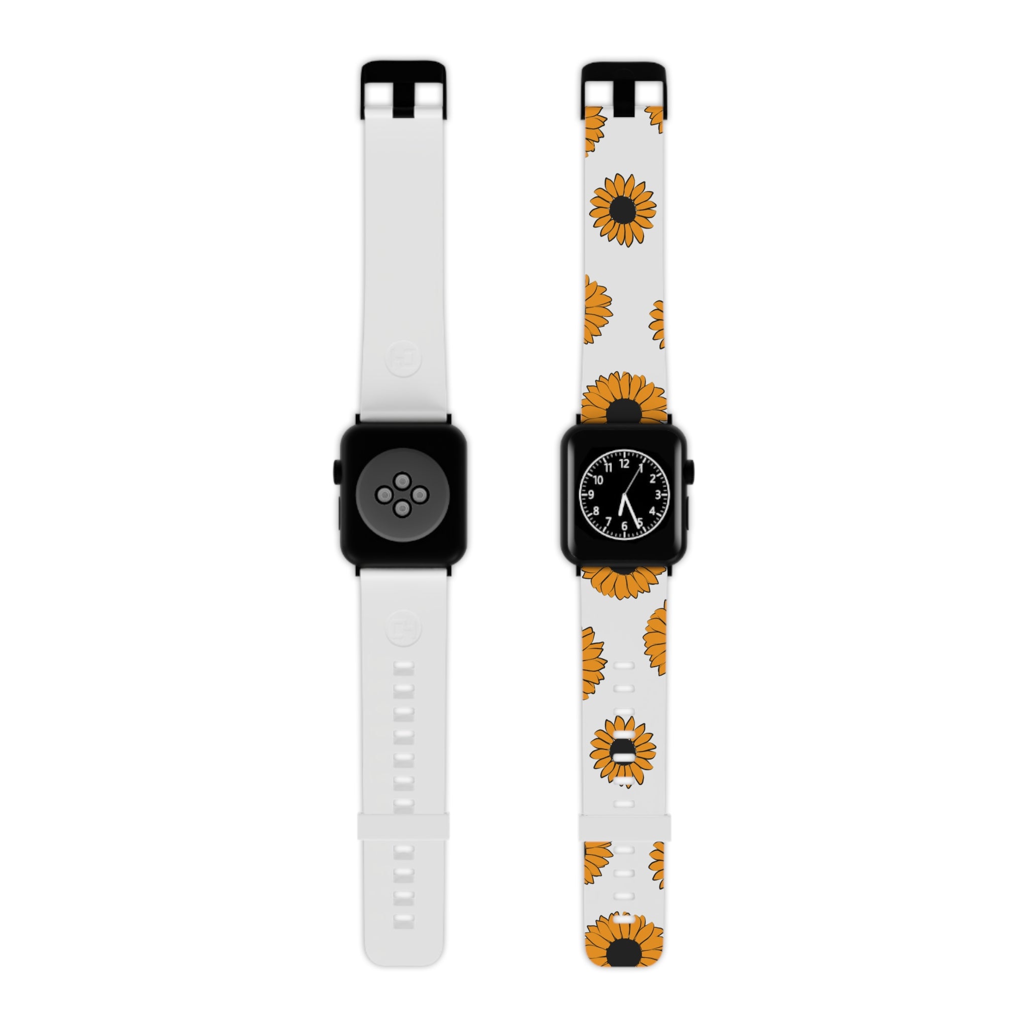 Sunflowers Watch Band for Apple Watch, Artsulli - Art is Long, Life is Short, Accessories, Size, 7.5'' × 0.75'' / 42 - 44 mm, Color, Black, , , 12111161706590