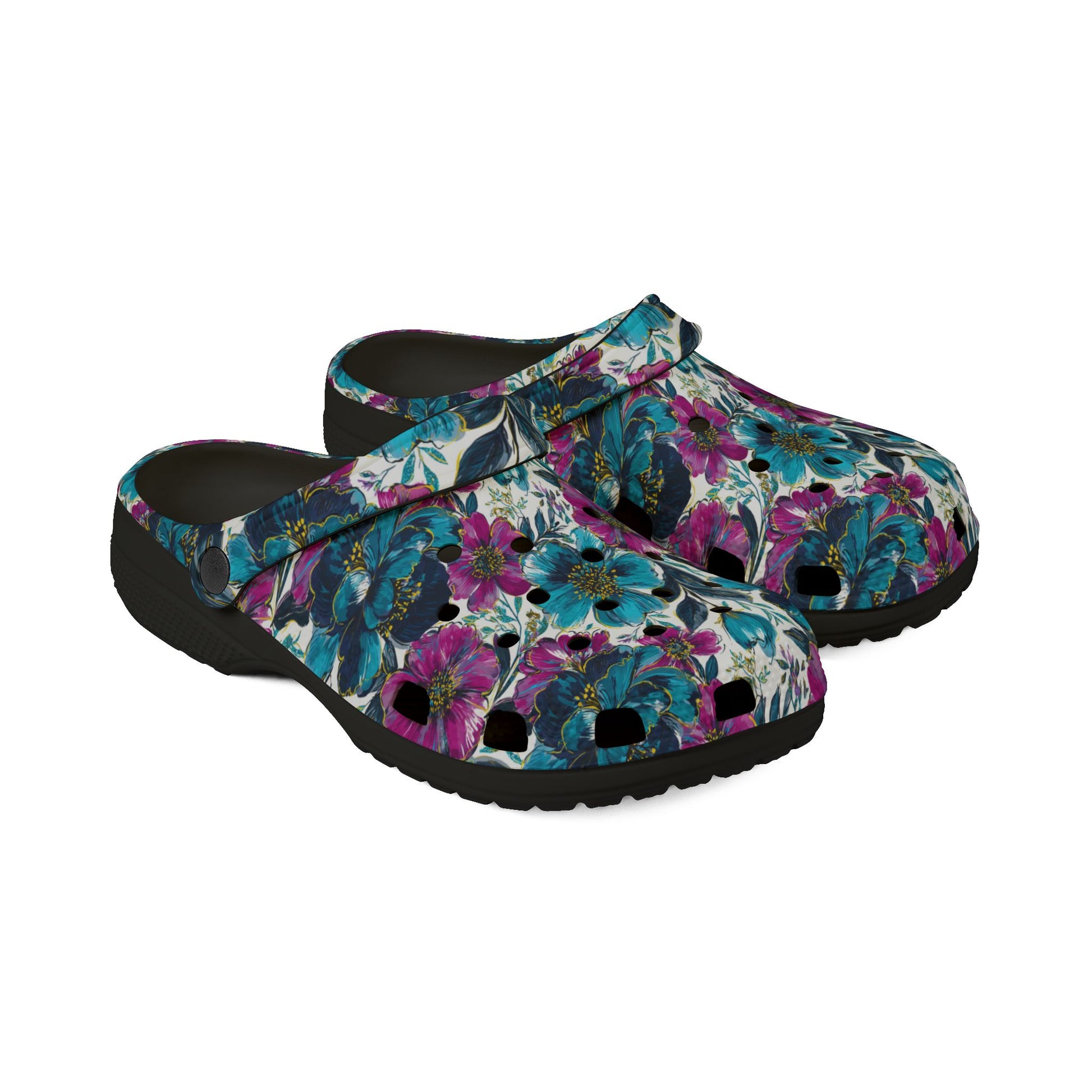 EVA Foam Rubber Shoes (AOP), Artsulli - Art is Long, Life is Short, Shoes, , , , , , , 