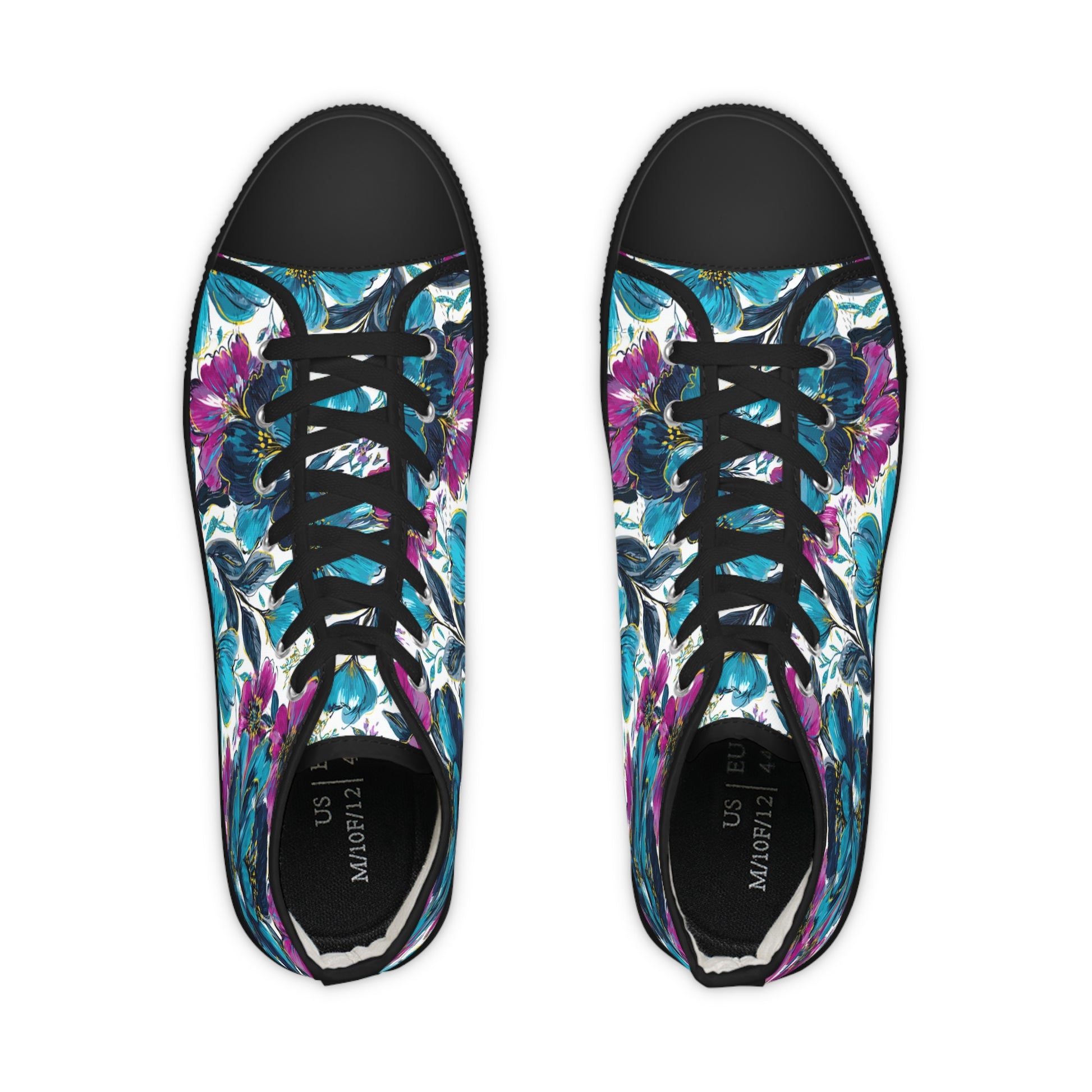 Men's High Top Sneakers, Artsulli - Art is Long, Life is Short, Shoes, , , , , , , 