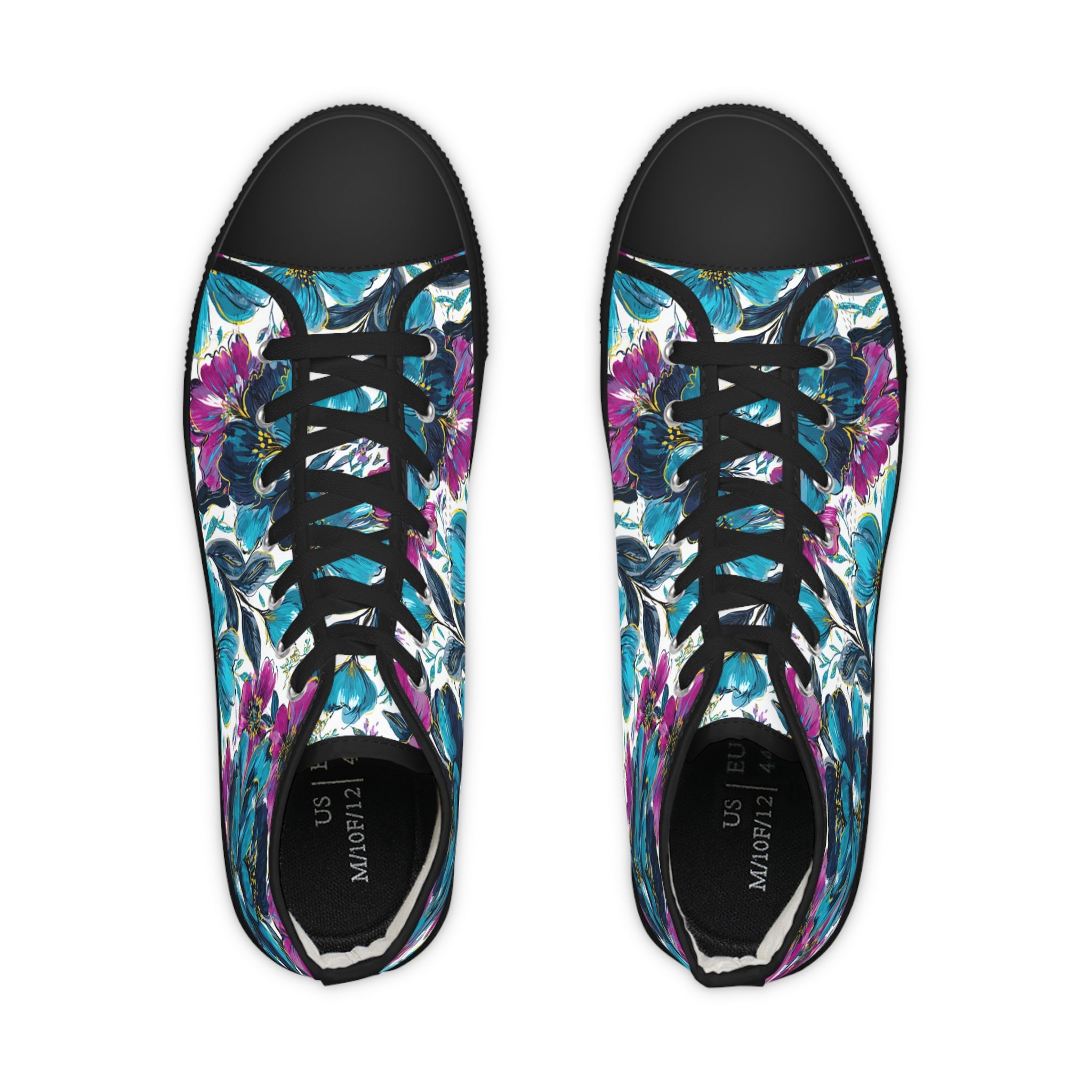 Men's High Top Sneakers, Artsulli - Art is Long, Life is Short, Shoes, , , , , , , 