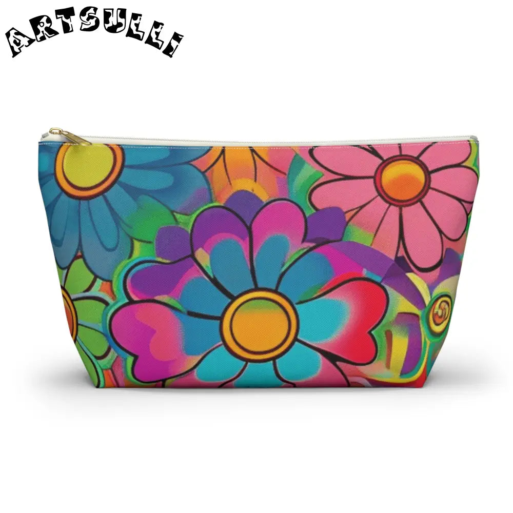 JAKKOUTTHEBXX Chromatic Daisy Dream Accessory Pouch w T-bottom