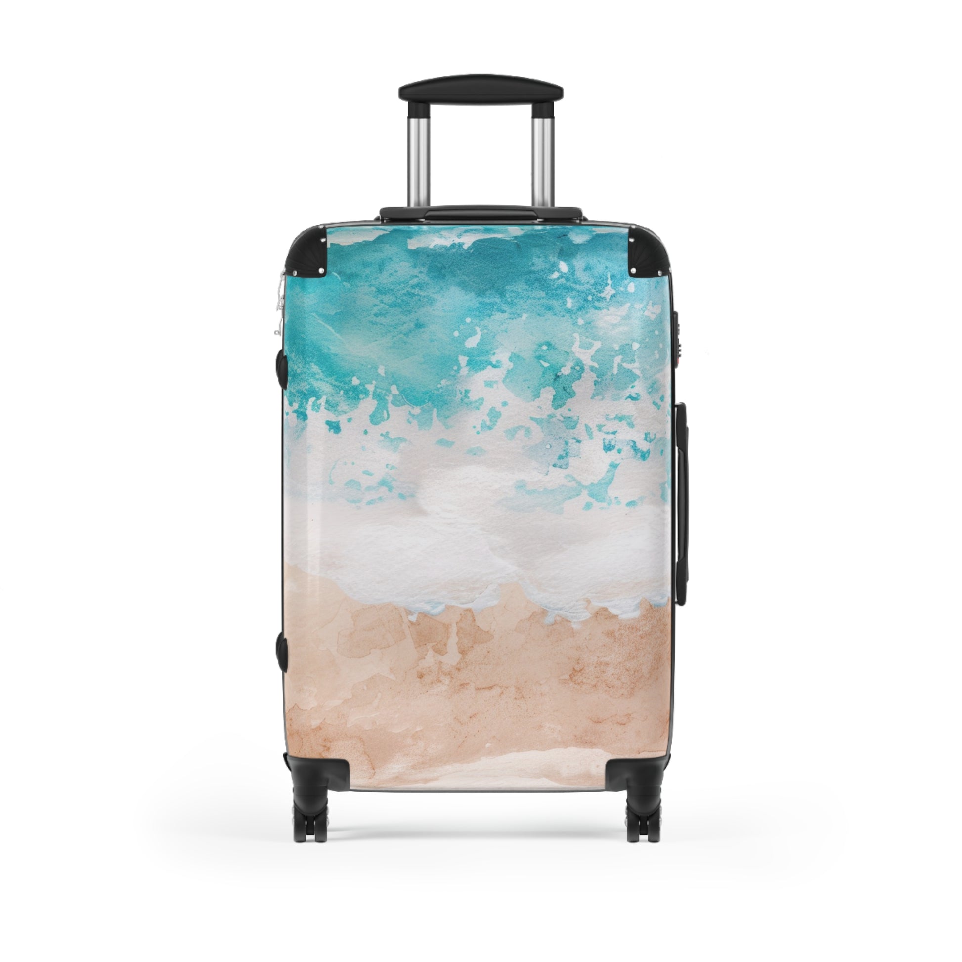 Seashore Suitcase, Artsulli - Art is Long, Life is Short, Bags, Size, Medium, Color, Black, , , 30626480879158630510