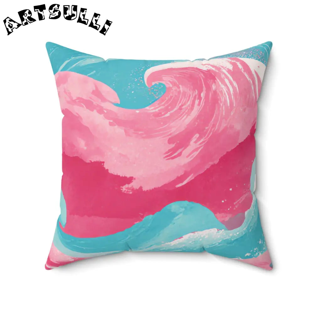 JAKKOUTTHEBXX The Great Pastelwave Pink and Blue Spun Polyester