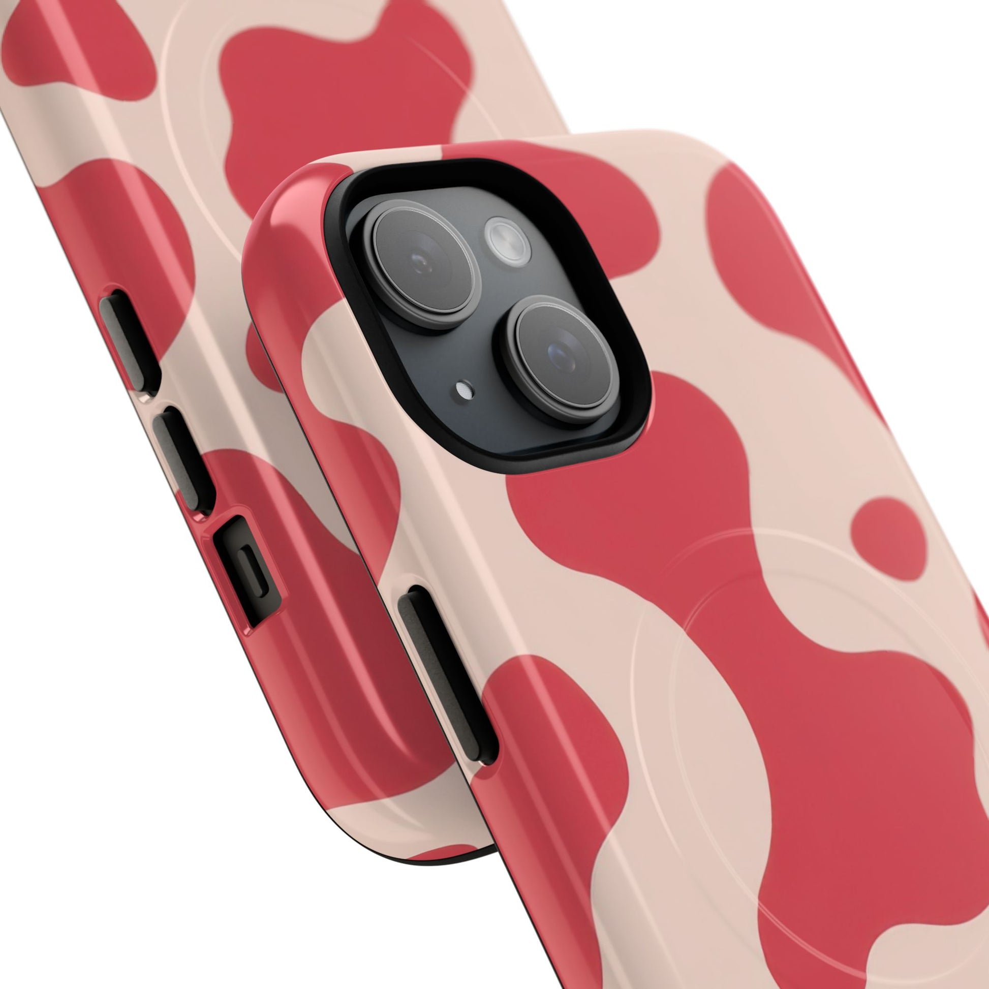 Red Jungle Cow Tough Magnetic Cases, Artsulli - Art is Long, Life is Short, Phone Case, , , , , , , 