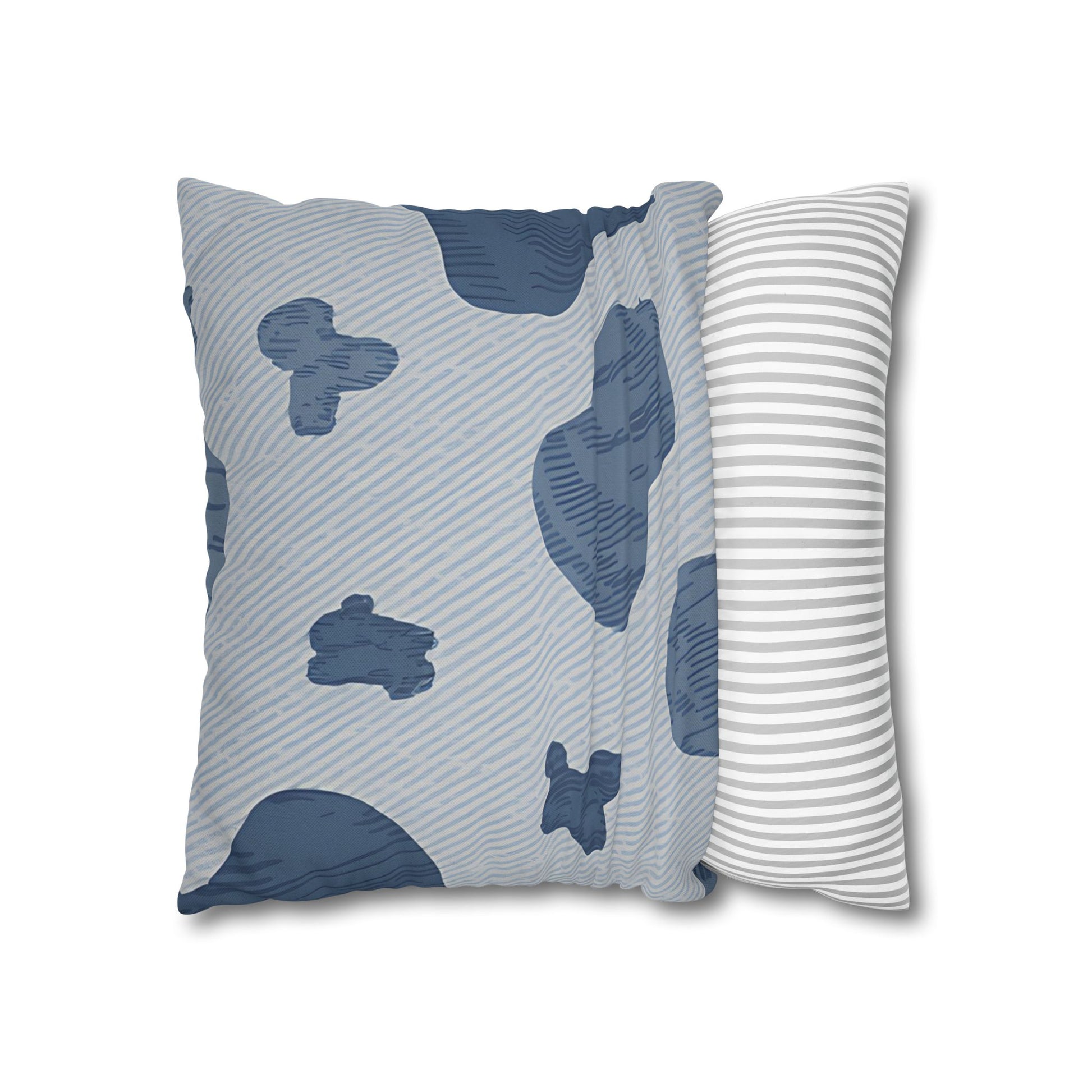 Spun Polyester Square Pillowcase, Artsulli - Art is Long, Life is Short, Home Decor, , , , , , , 
