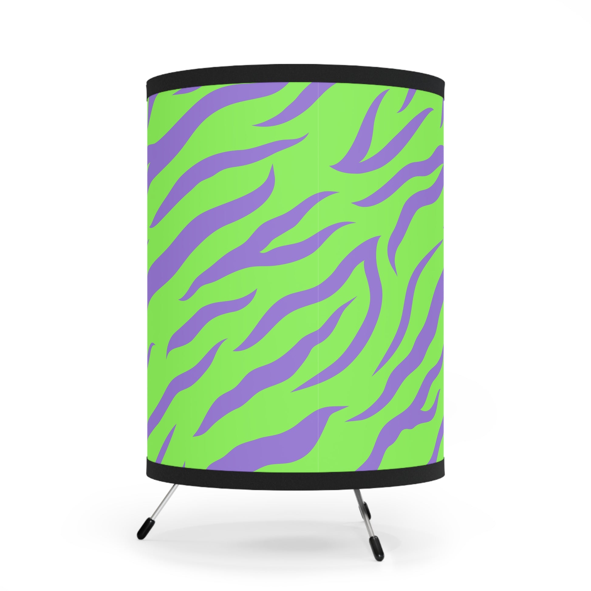 Tripod Lamp with High-Res Printed Shade, US\CA plug, Artsulli - Art is Long, Life is Short, Home Decor, , , , , , , 