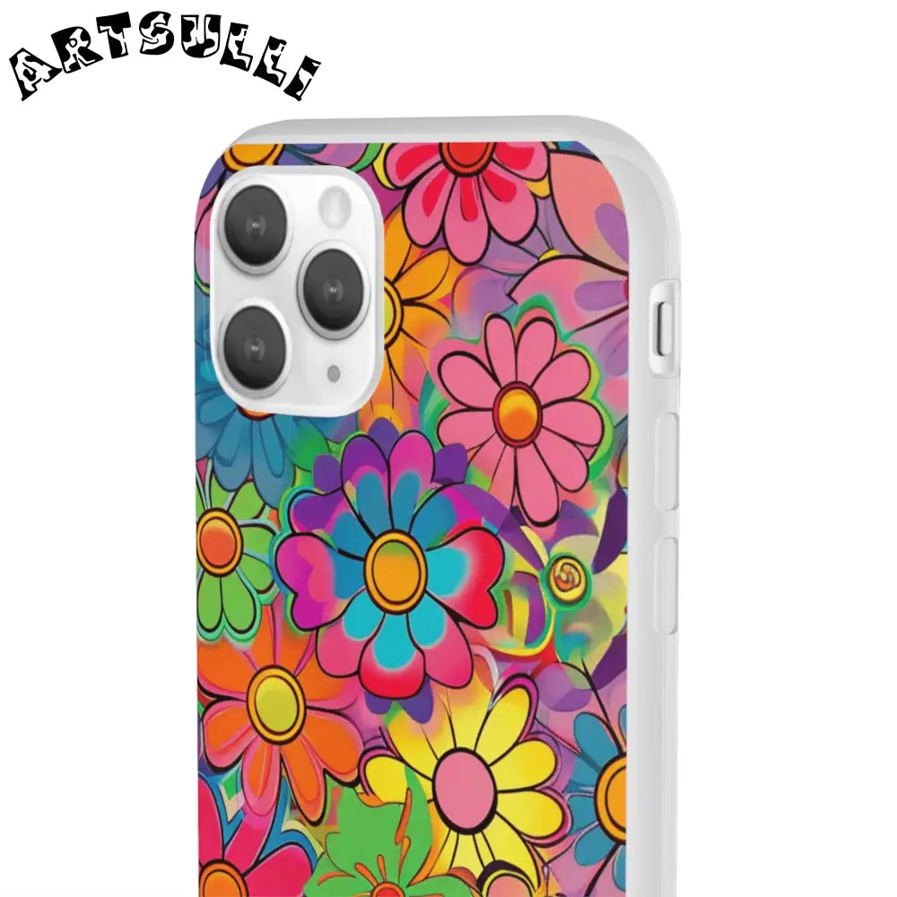 JAKKOUTTHEBXX Chromatic Daisy Dream Flexi Cases JAKKOUTTHEBXX