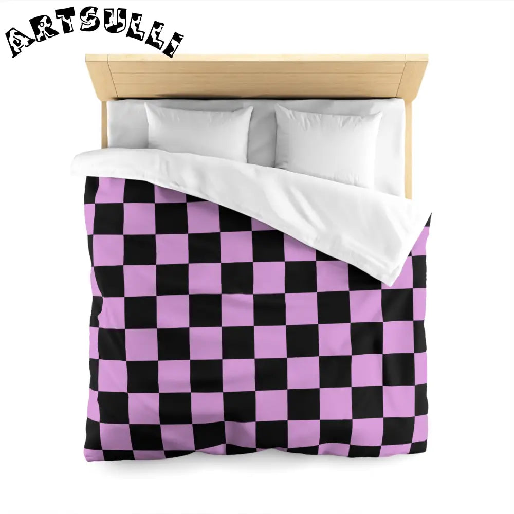 JAKKOUTTHEBXX Pixel Punk Vision Microfiber Duvet Cover JAKKOUTTHEBXX