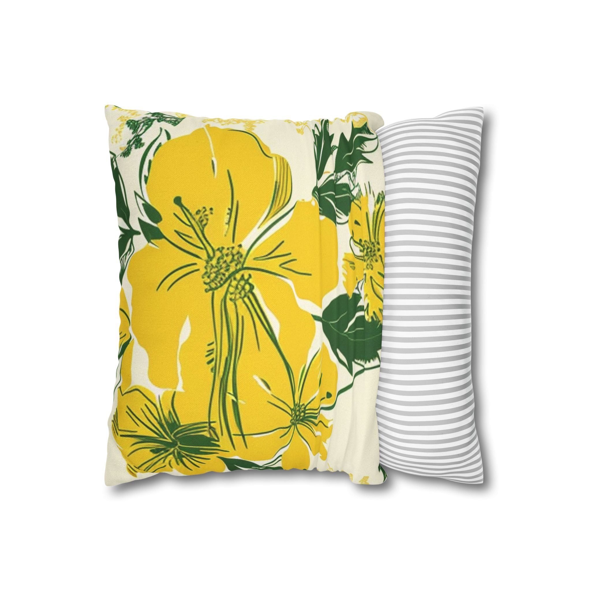 Spun Polyester Square Pillowcase, Artsulli - Art is Long, Life is Short, Home Decor, , , , , , , 