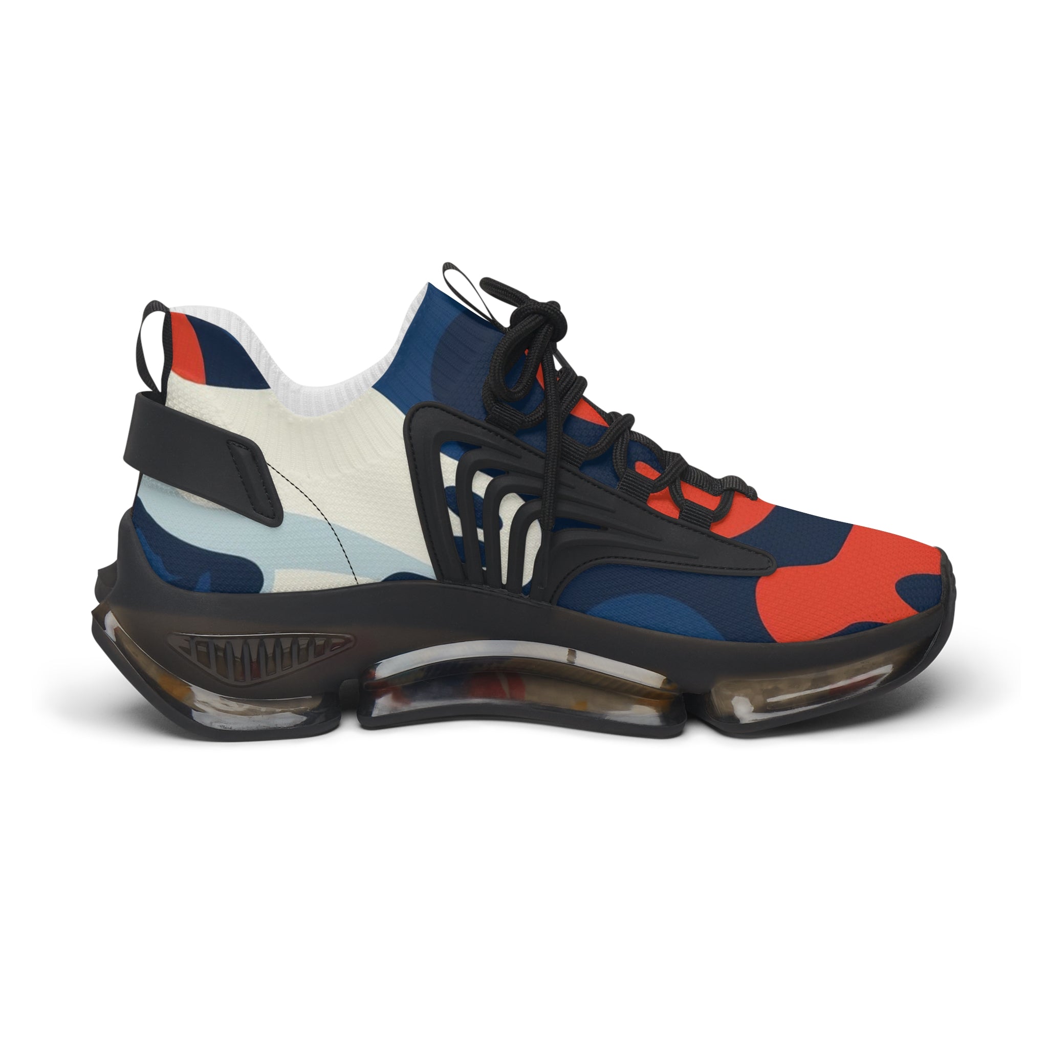 Camo Ghosts Women's Mesh Sneakers, Artsulli - Art is Long, Life is Short, Shoes, , , , , , , 