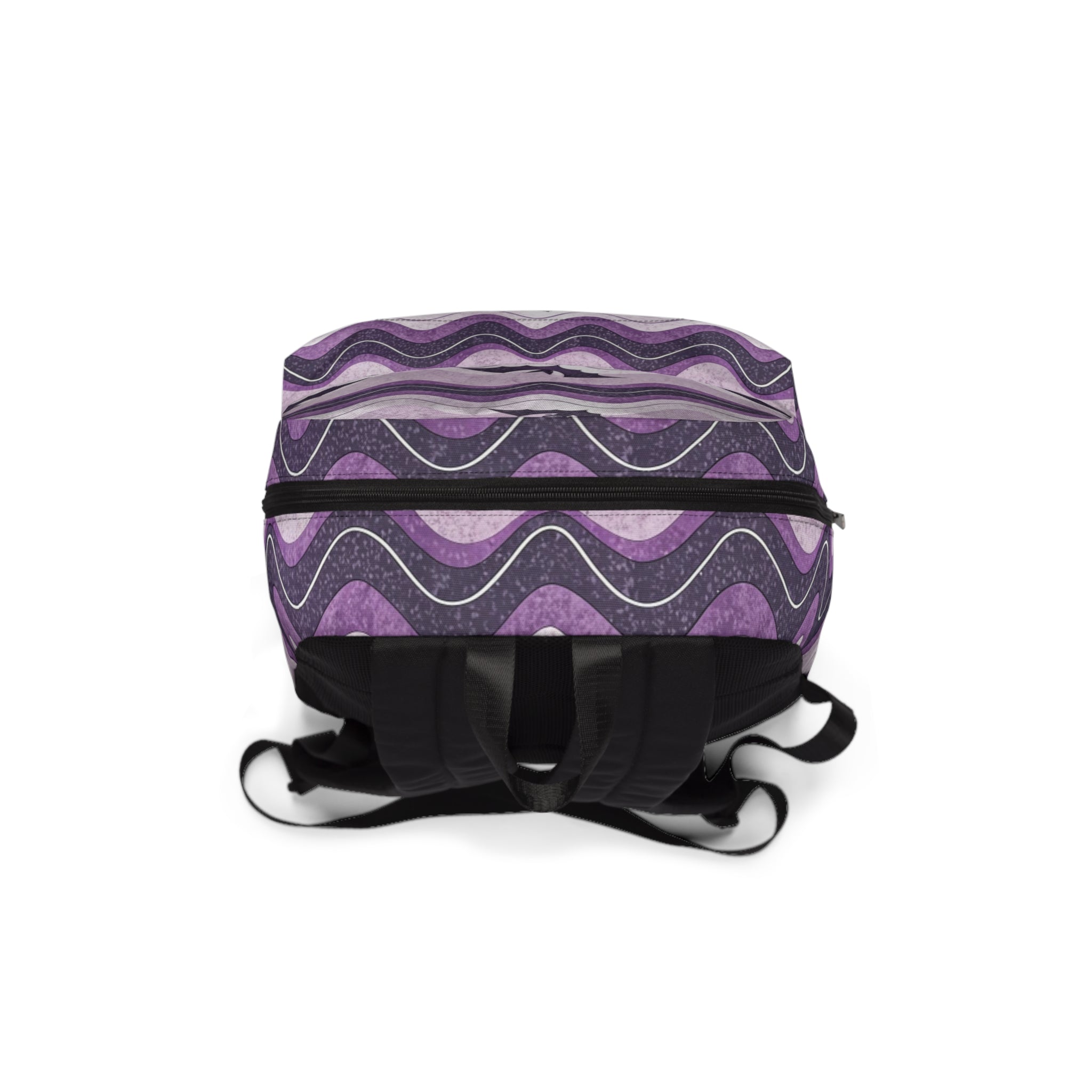 Bat Wave Unisex Classic Backpack, Artsulli - Art is Long, Life is Short, Bags, , , , , , , 