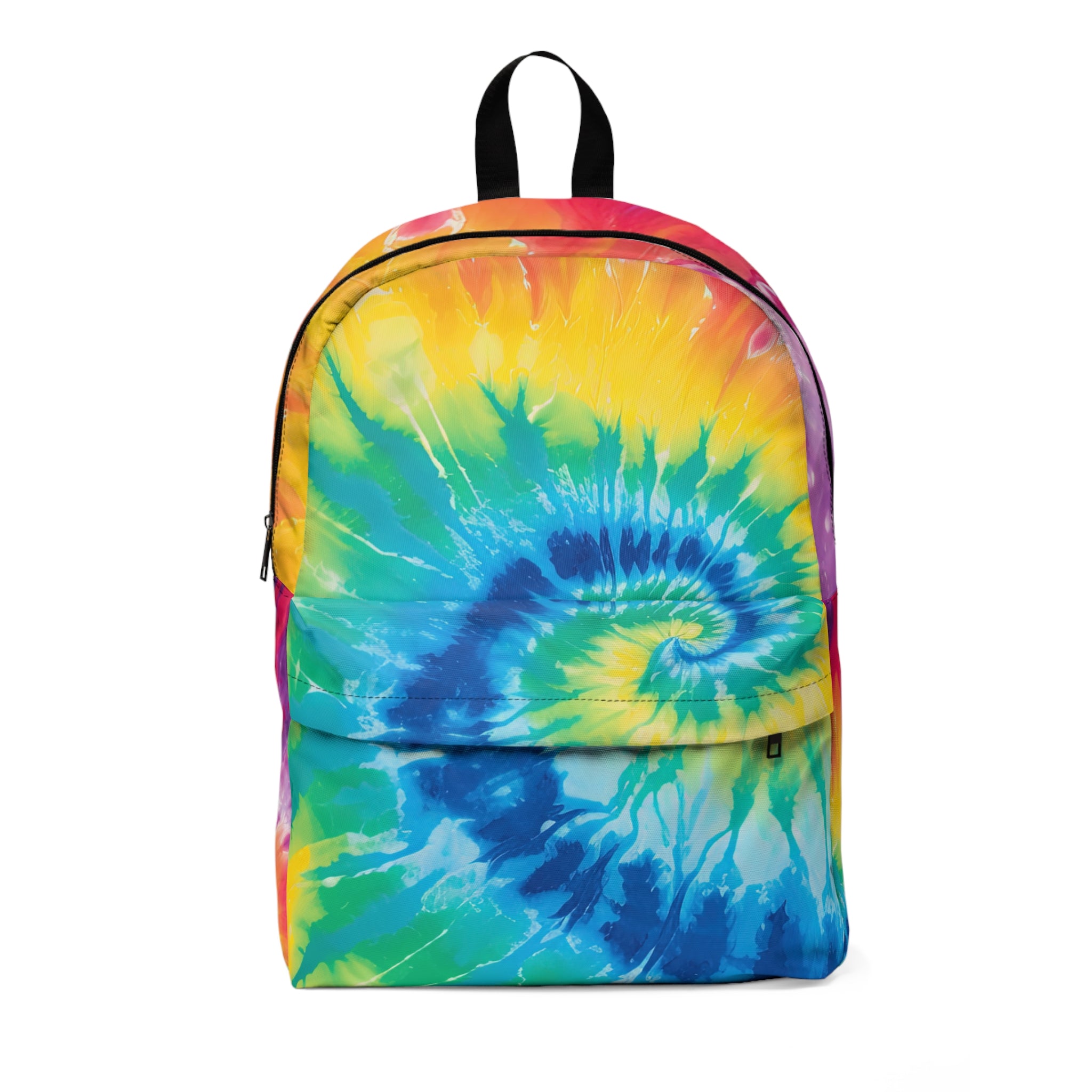 Tie Dye Unisex Classic Backpack, Artsulli - Art is Long, Life is Short, Bags, Size, One size, , , , , 15790597265066687903