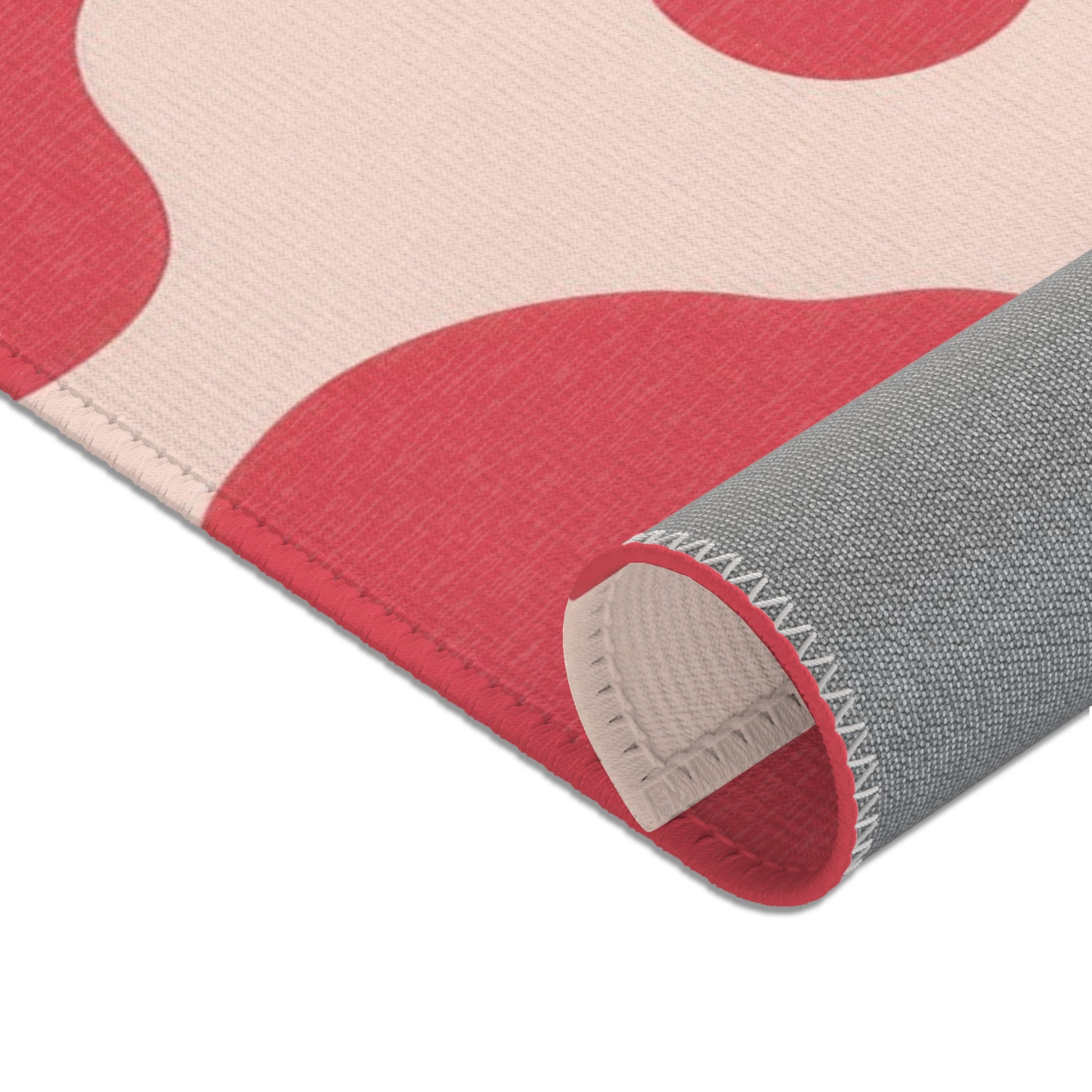 Red Jungle Cow Area Rugs, Artsulli - Art is Long, Life is Short, Home Decor, , , , , , , 
