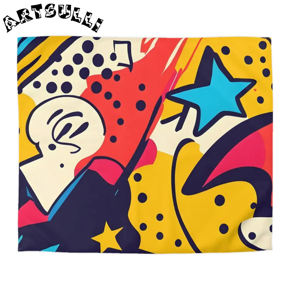 JAKKOUTTHEBXX Comic x Pop Art Microfiber Duvet Cover JAKKOUTTHEBXX