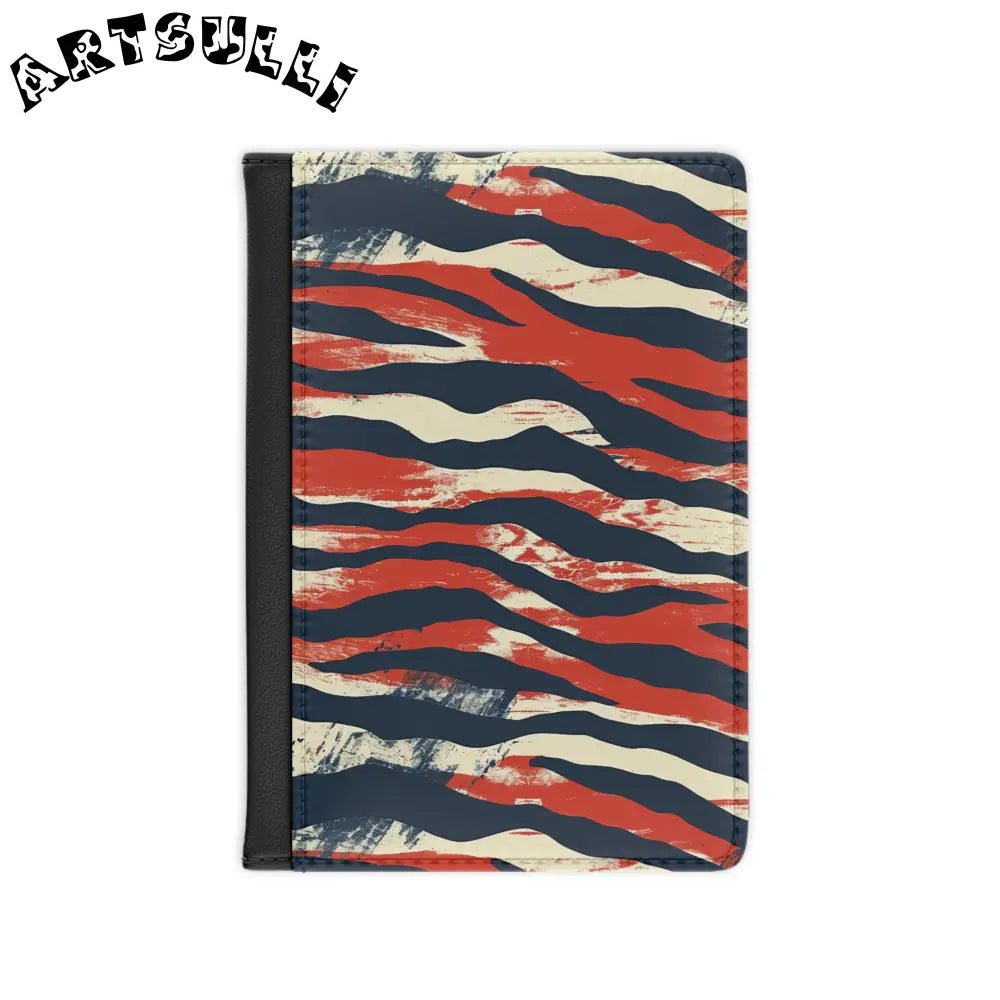 JAKKOUTTHEBXX Capricious Tiger Wave Passport Cover JAKKOUTTHEBXX