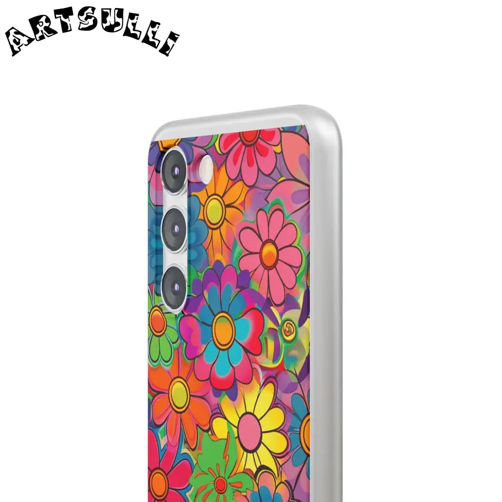 JAKKOUTTHEBXX Chromatic Daisy Dream Flexi Cases JAKKOUTTHEBXX