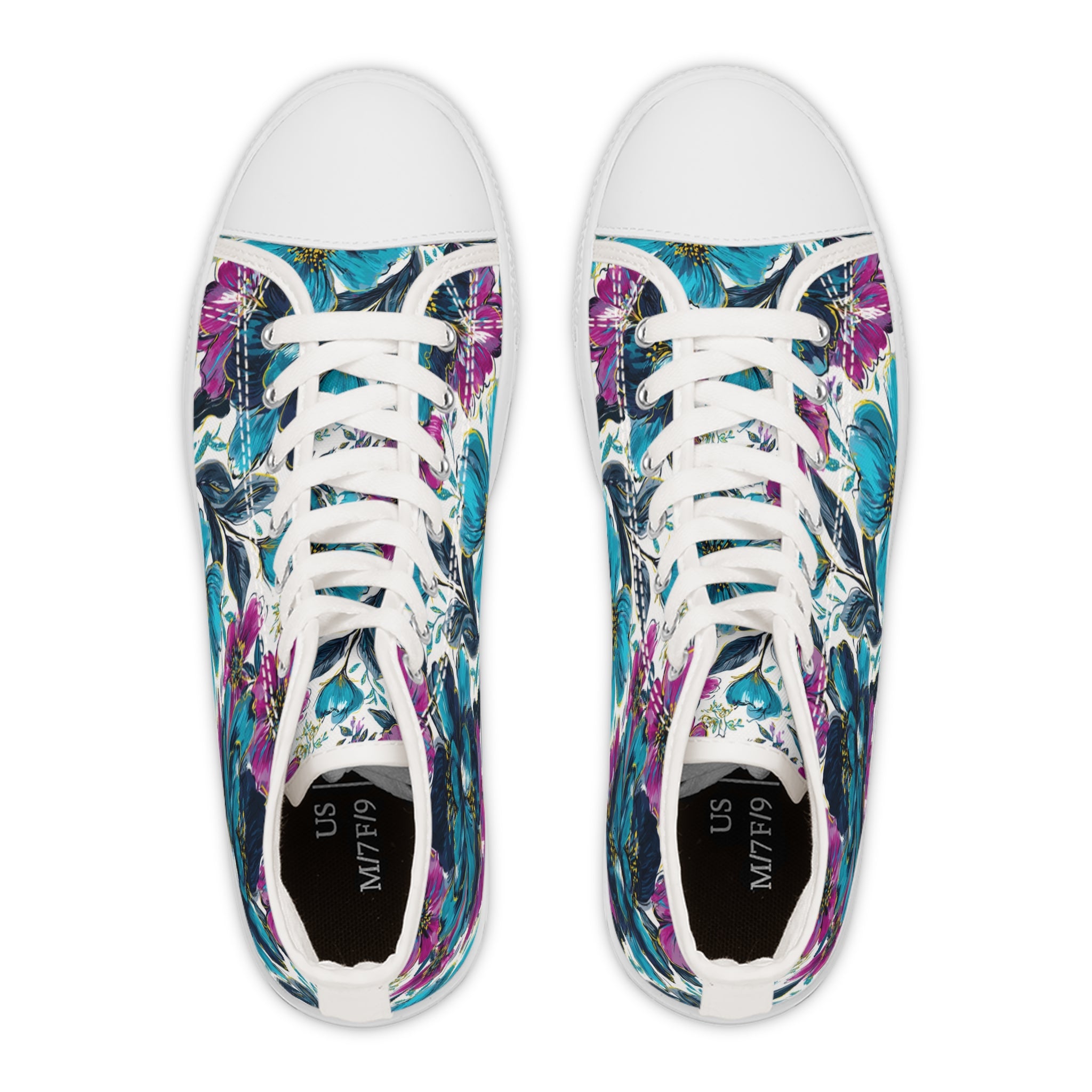 Women's High Top Sneakers, Artsulli - Art is Long, Life is Short, Shoes, , , , , , , 
