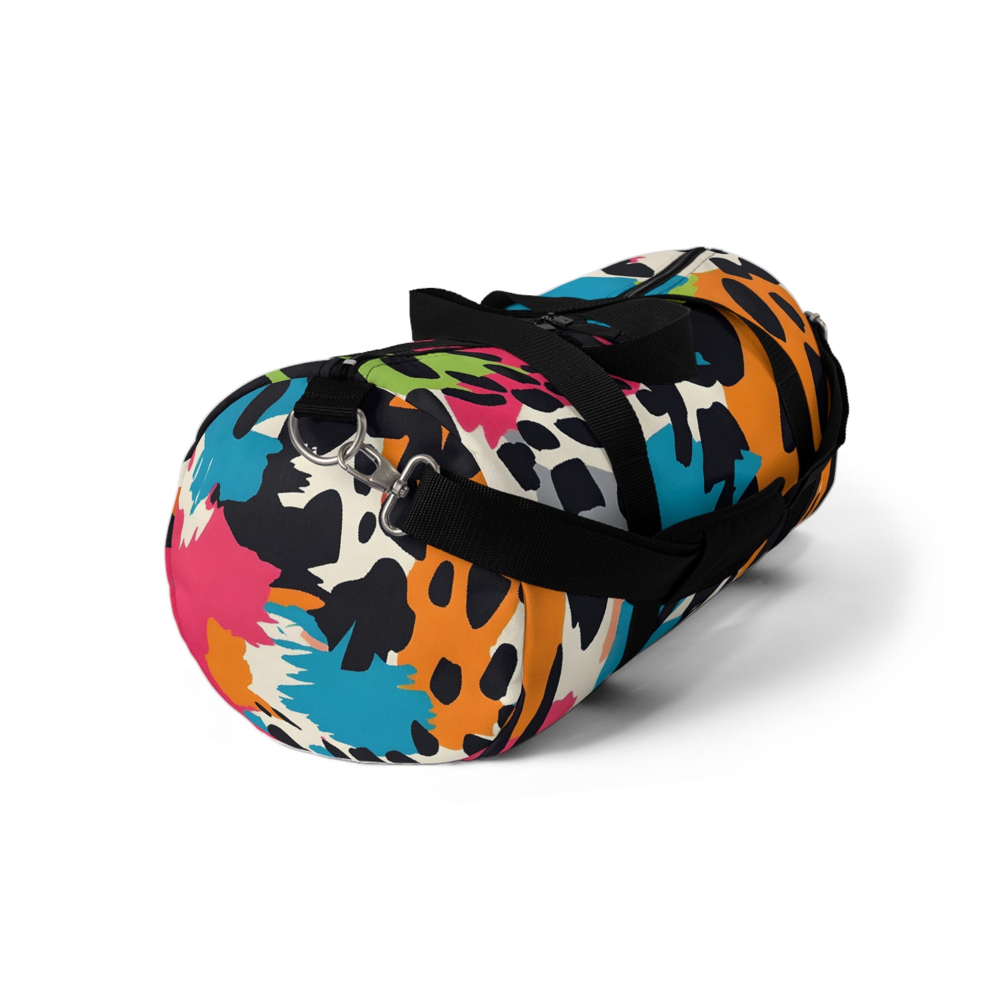 Wild Brush Strokes x Animal Print II Multi-Color Duffel Bag, Artsulli - Art is Long, Life is Short, Bags, , , , , , , 