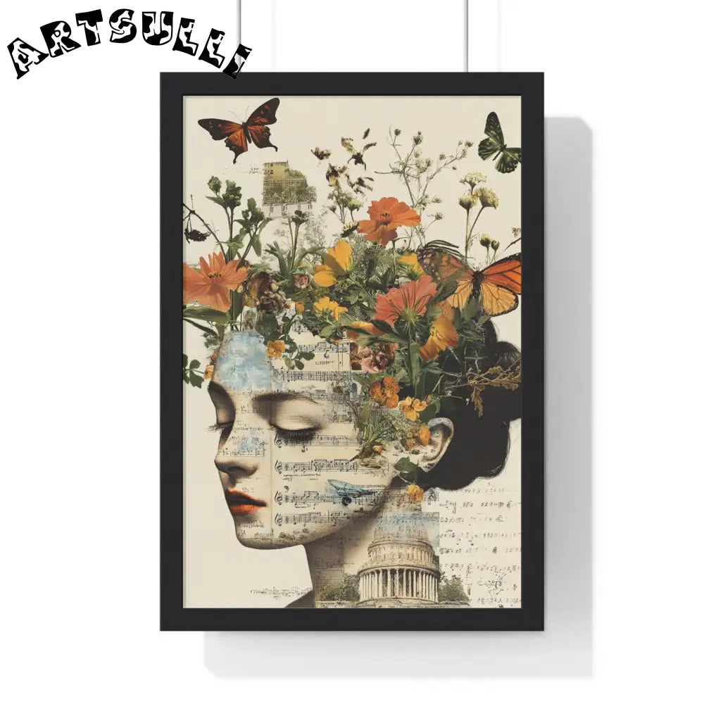 JAKKOUTTHEBXX Ethereal Muse Framed Art Printed Poster 2025