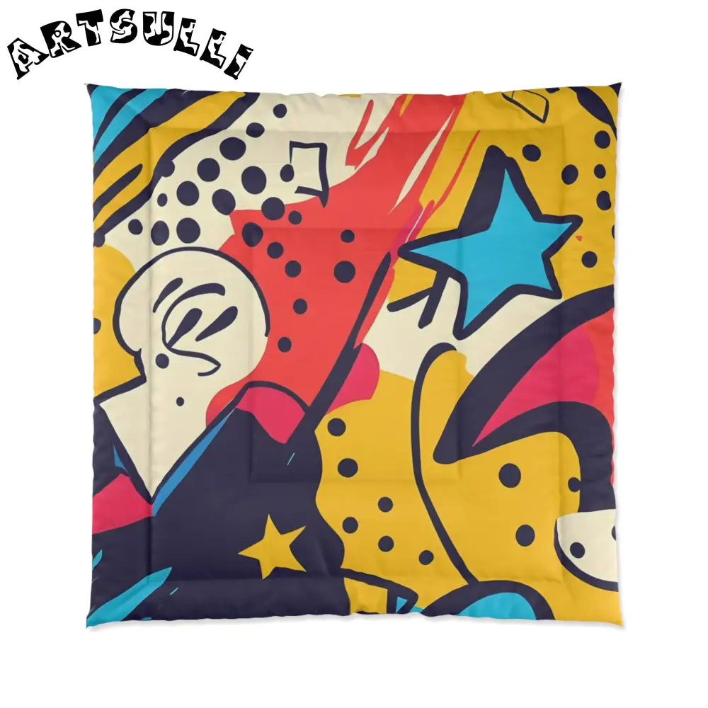 JAKKOUTTHEBXX Comic x Pop Art Comforter JAKKOUTTHEBXX Artsulli - Art