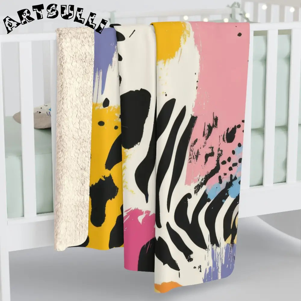 JAKKOUTTHEBXX Animal Print x Paint Brush Strokes Multi-Color II