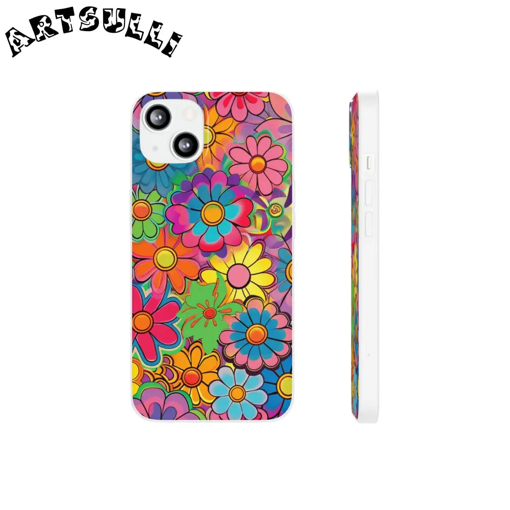 JAKKOUTTHEBXX Chromatic Daisy Dream Flexi Cases JAKKOUTTHEBXX