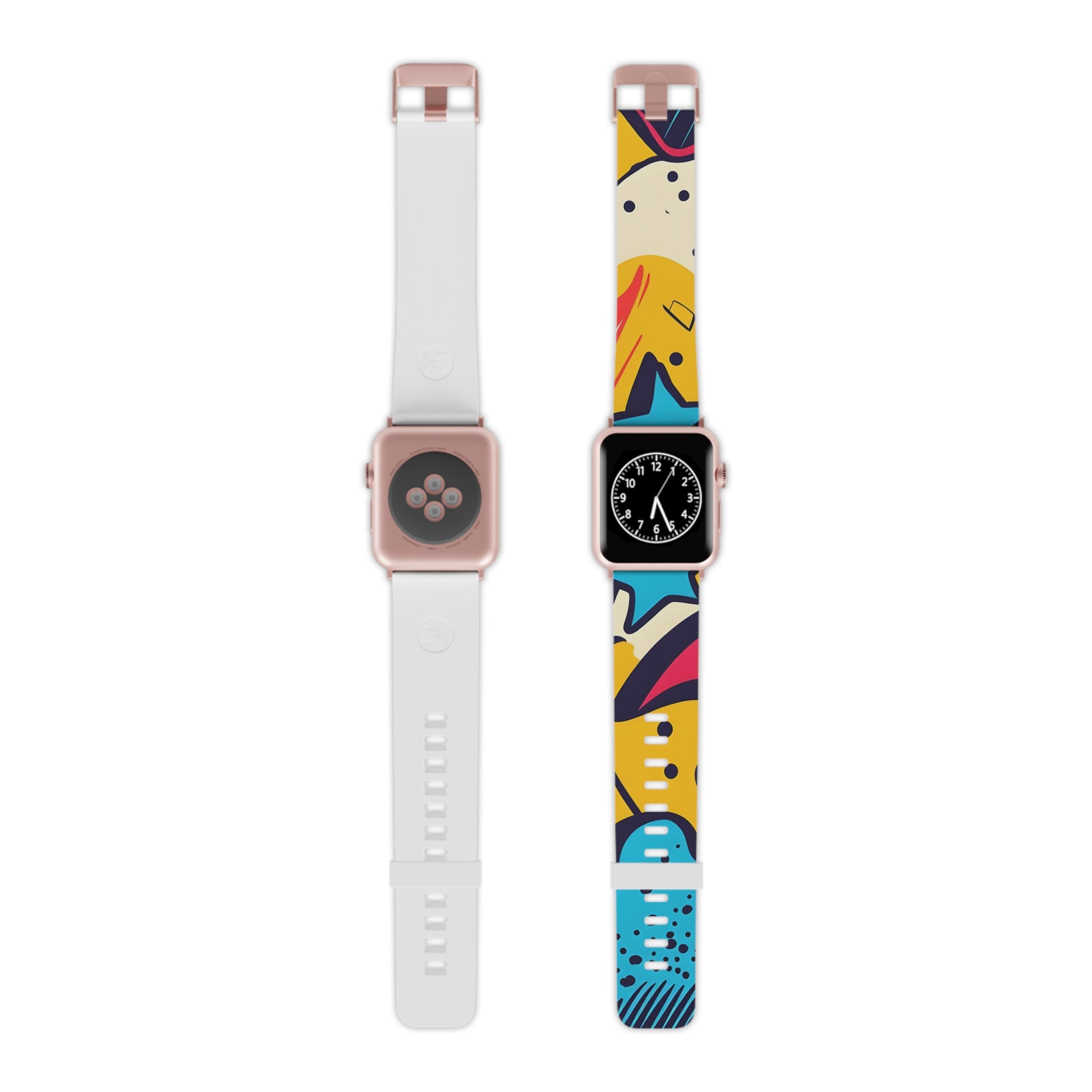 Comic x Pop Art Watch Band for Apple Watch, Artsulli - Art is Long, Life is Short, Accessories, Size, 8'' × 0.75'' / 42 - 44 mm, Color, Rose Gold, , , 20317538292342699986