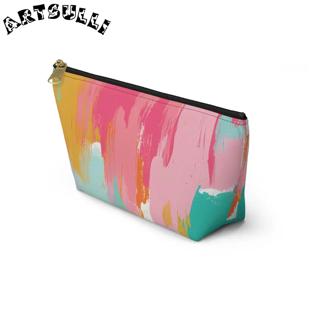 JAKKOUTTHEBXX Preppy Pixel Bloom Accessory Pouch w T-bottom