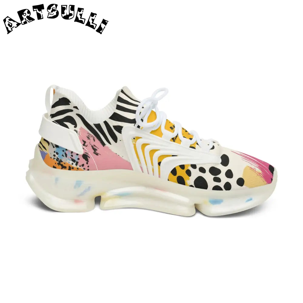 JAKKOUTTHEBXX Rae Zebra Rhapsody II Women’s Mesh Sneakers