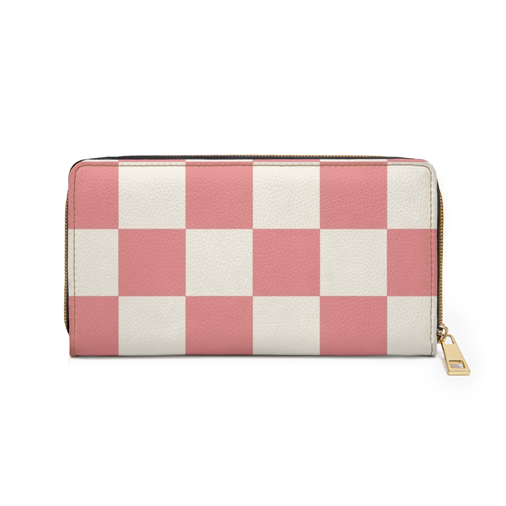 Retro Checkered Grassland Sprites Zipper Wallet, Artsulli - Art is Long, Life is Short, Accessories, , , , , , , 