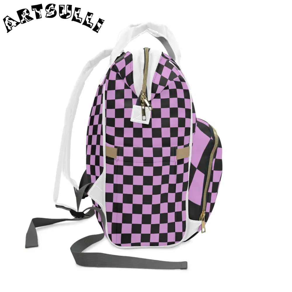 JAKKOUTTHEBXX Pixel Punk Vision Multifunctional Diaper Backpack