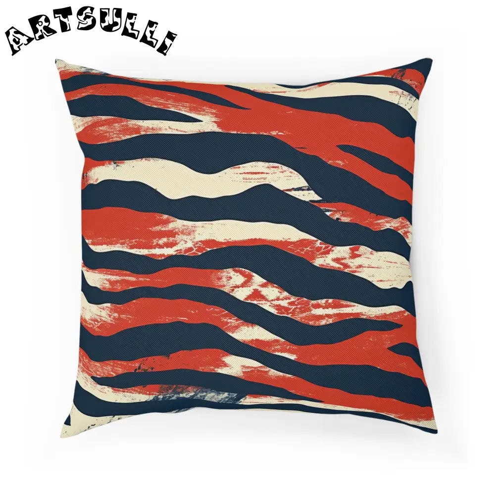JAKKOUTTHEBXX Capricious Tiger Wave Cushion JAKKOUTTHEBXX Artsulli