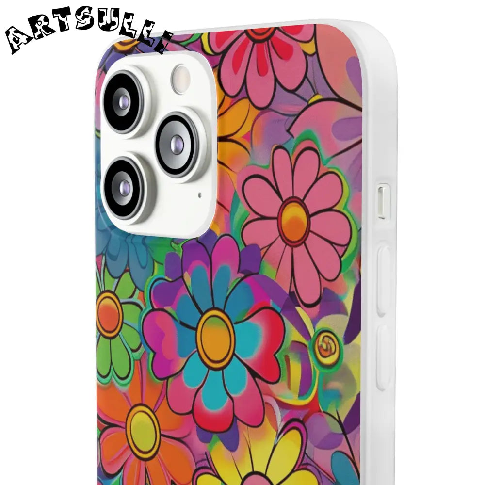 JAKKOUTTHEBXX Chromatic Daisy Dream Flexi Cases JAKKOUTTHEBXX