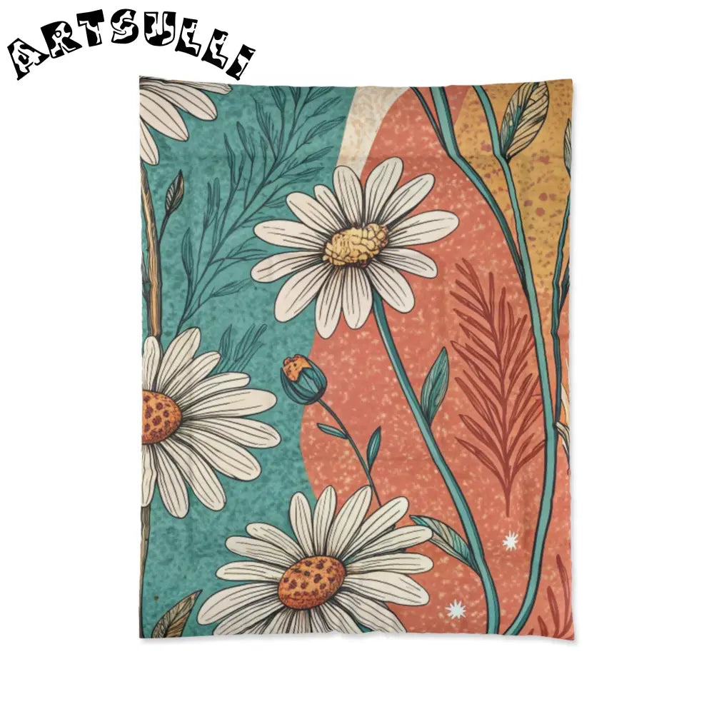 JAKKOUTTHEBXX Retro Daisy Dream Comforter JAKKOUTTHEBXX Artsulli