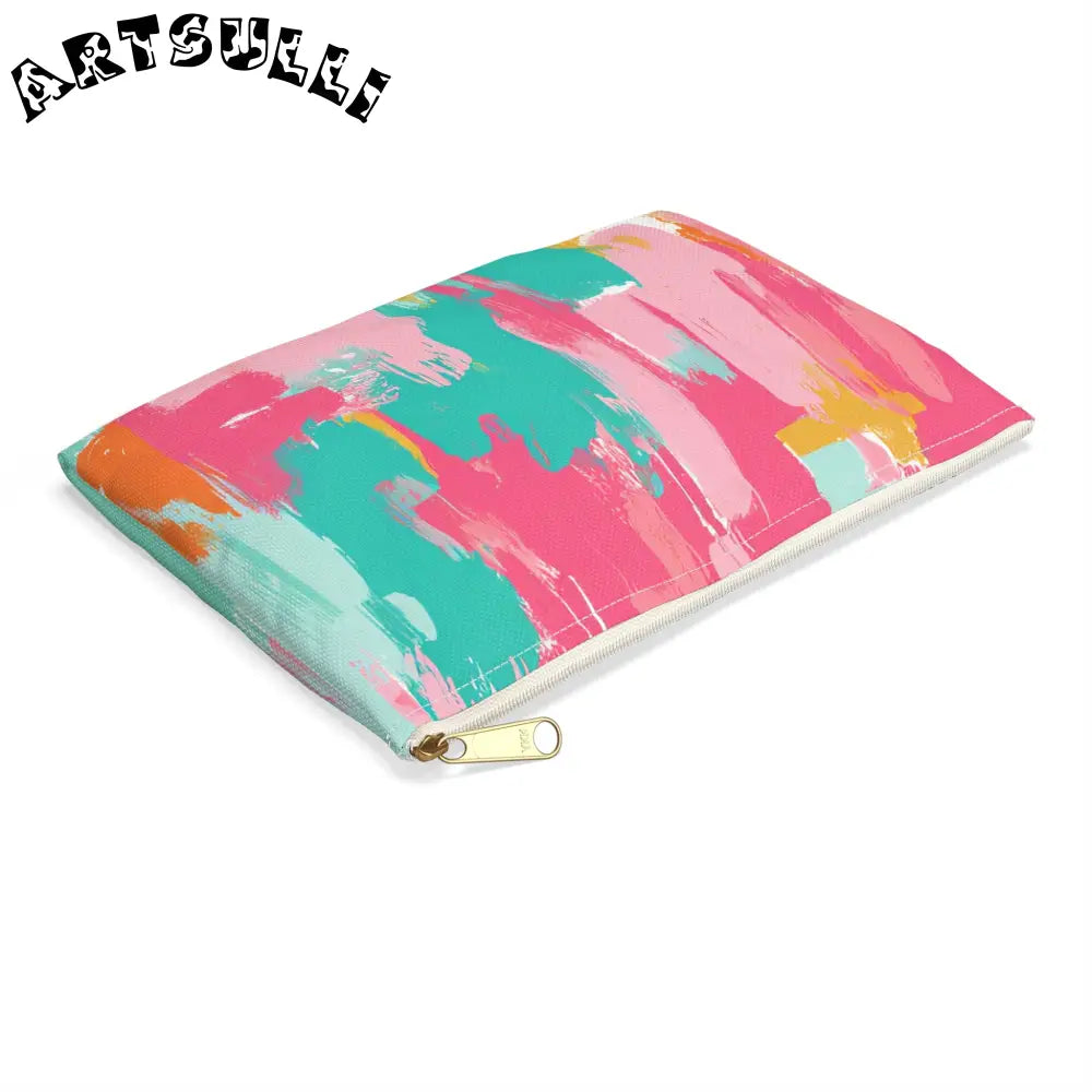 JAKKOUTTHEBXX Preppy Pixel Bloom II Accessory Pouch JAKKOUTTHEBXX