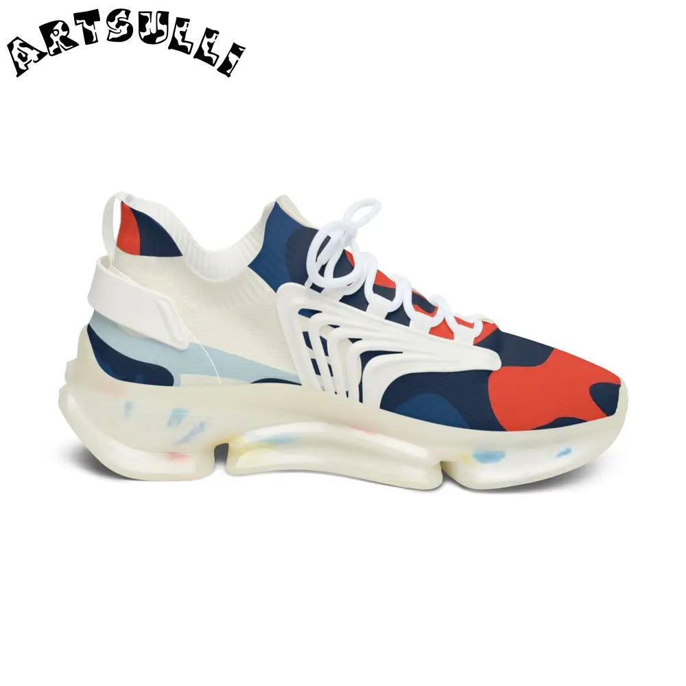JAKKOUTTHEBXX Camo Ghosts Women’s Mesh Sneakers JAKKOUTTHEBXX