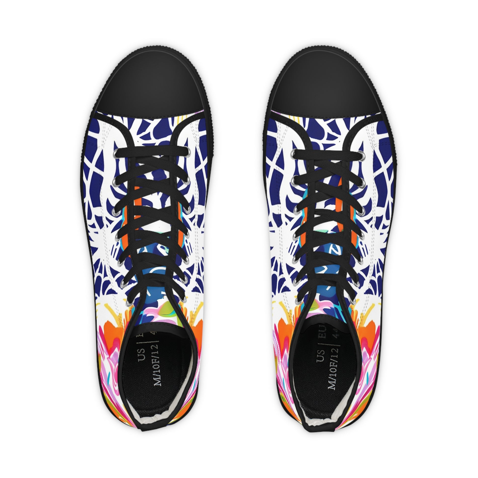 Men's High Top Sneakers, Artsulli - Art is Long, Life is Short, Shoes, , , , , , , 