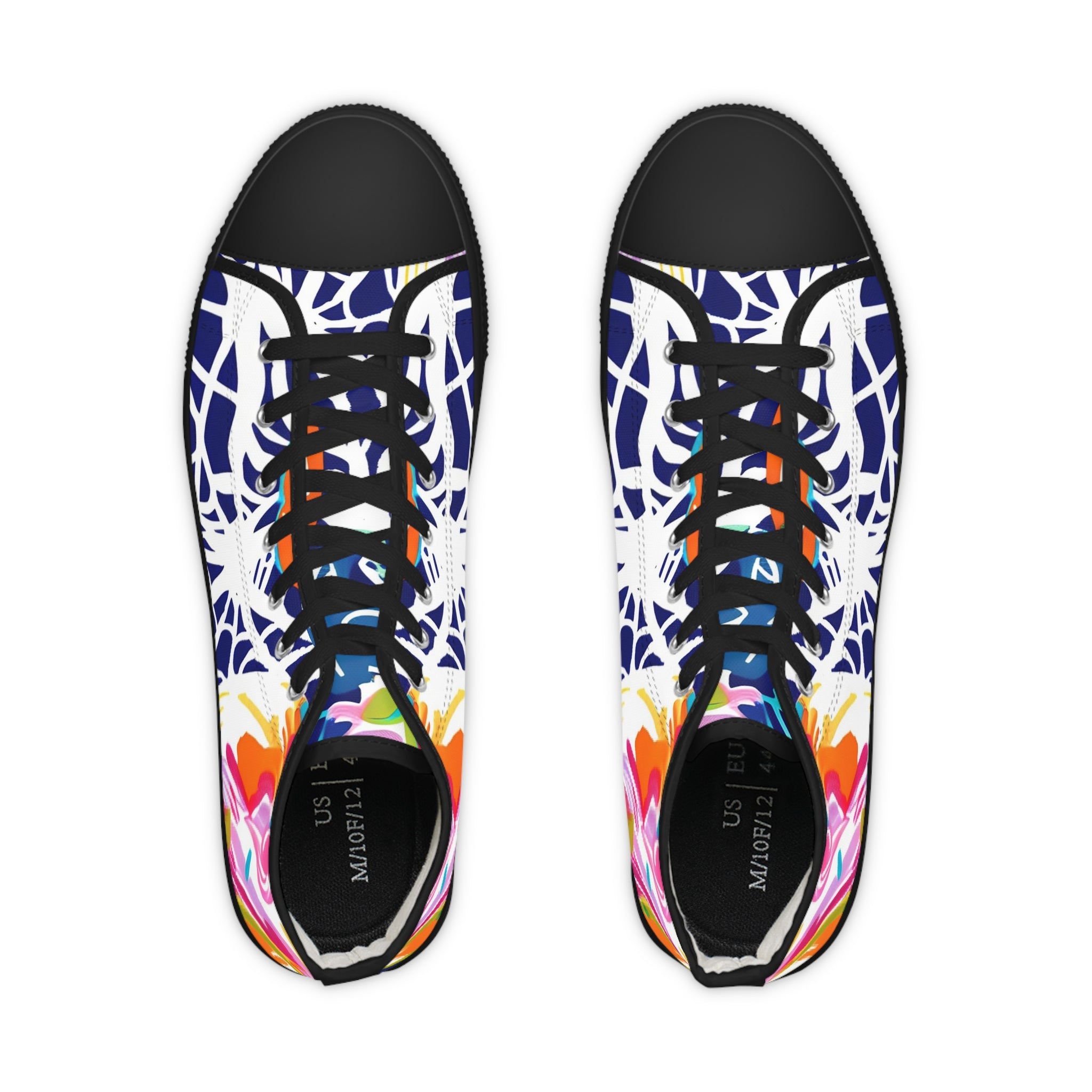 Men's High Top Sneakers, Artsulli - Art is Long, Life is Short, Shoes, , , , , , , 