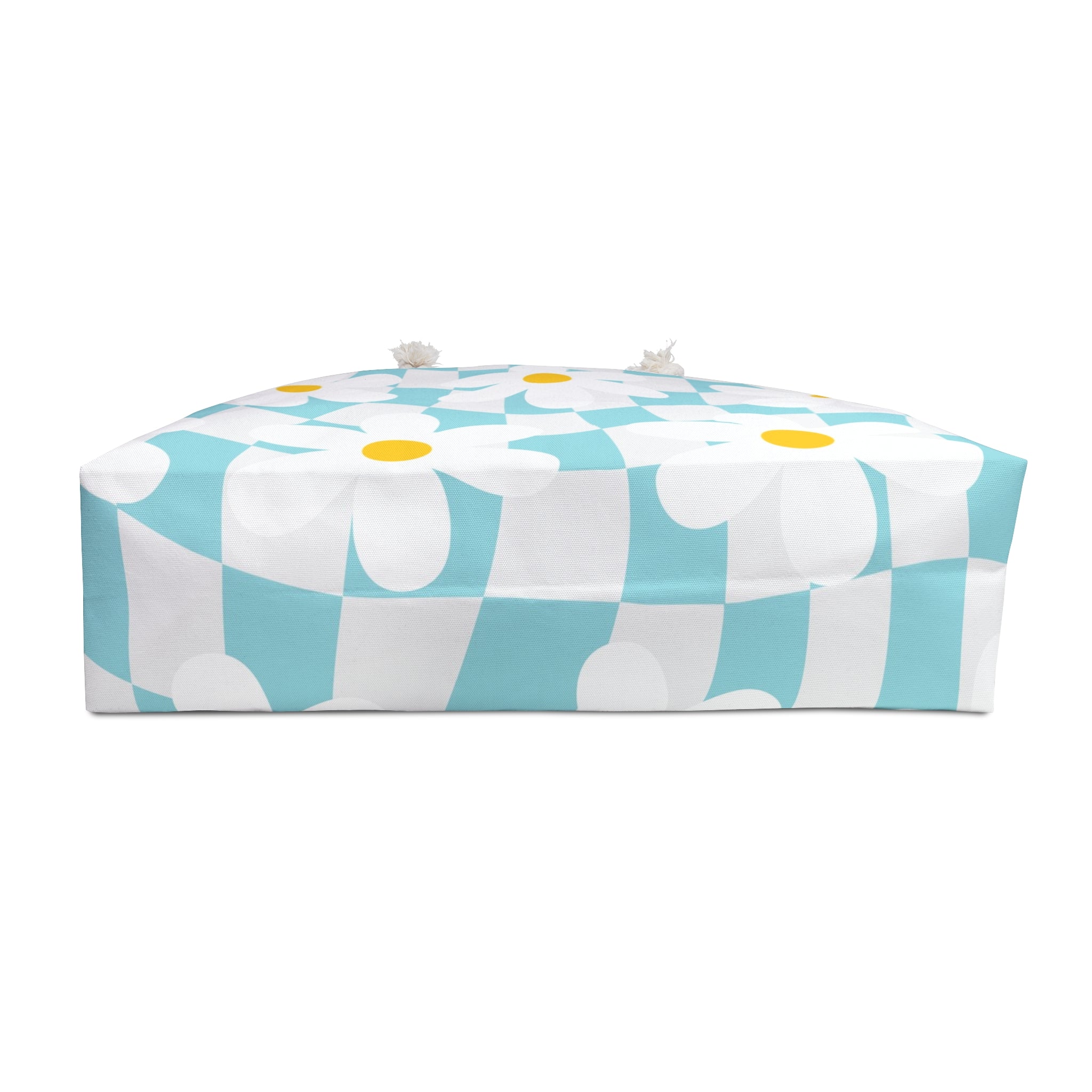 Trippy Check Garden Weekender Bag, Artsulli - Art is Long, Life is Short, Bags, , , , , , , 