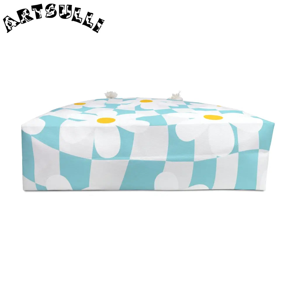 JAKKOUTTHEBXX Trippy Check Garden Weekender Bag JAKKOUTTHEBXX