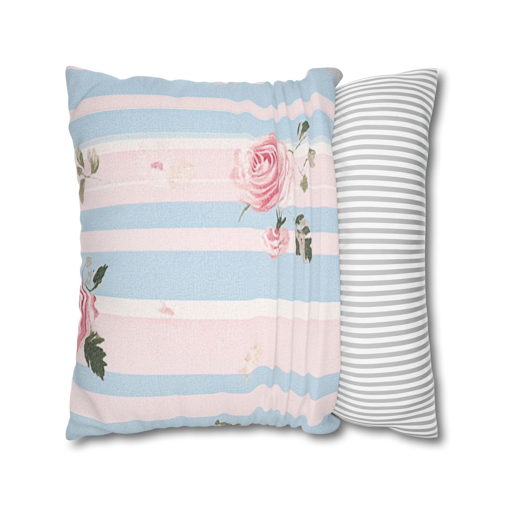 Spun Polyester Square Pillowcase