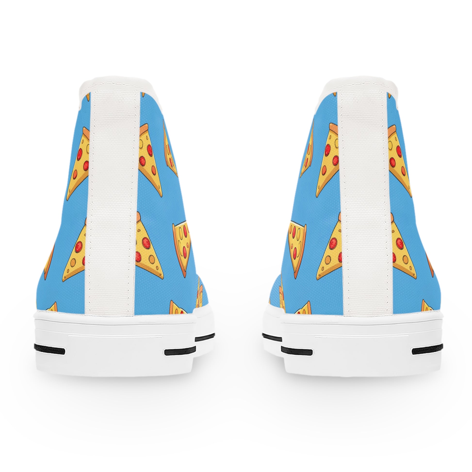Blue Pizza Dreamscape Women's High Top Sneakers, Artsulli - Art is Long, Life is Short, Shoes, , , , , , , 