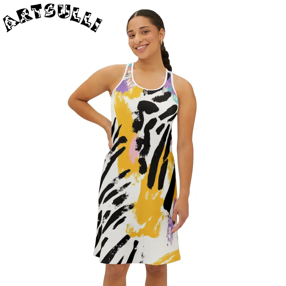 JAKKOUTTHEBXX Wild Zebra Stripes x Paint Brush Strokes Multi-Color