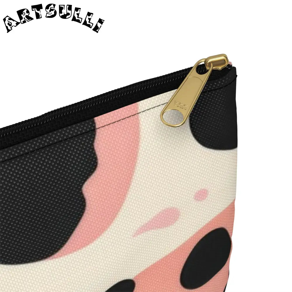 JAKKOUTTHEBXX Pink Cow Print Pencil Cases 2025