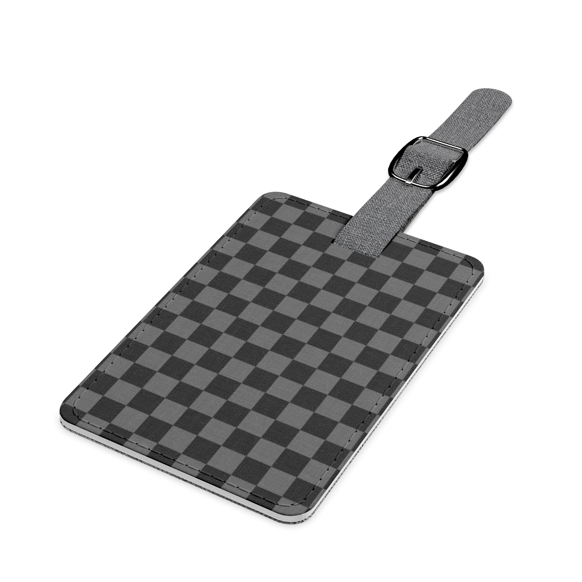 8K Void Surfer Saffiano Polyester Luggage Tag, Rectangle, Artsulli - Art is Long, Life is Short, Accessories, , , , , , , 